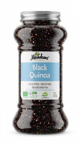 Meadows Organic Black Quinoa 500g — premium quality