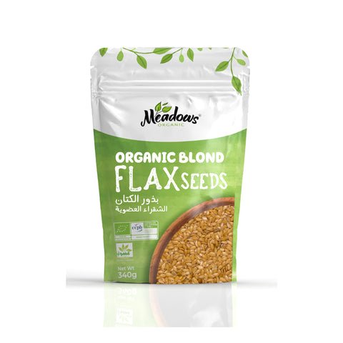 Meadows Organic Blond Flax Seeds 340g Meadows Organic Blond Flax Seeds 340g — premium quality