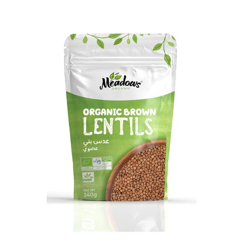 Meadows Organic Brown Lentil 340g Meadows Organic Brown Lentil 340g — premium quality