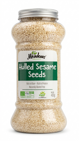 Meadows Organic Hulled Sesame Seeds 400g — premium quality