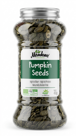 Meadows Organic Pumpkin Seeds 450g — premium quality