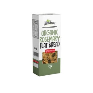 Meadows Organic Rosemary Flat Bread 140g — premium quality