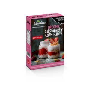 Meadows Organic Strawberry Cornflakes Granola 320g — premium quality