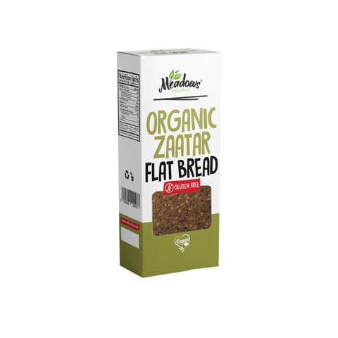 Meadows Organic Zaatar Flat Bread 140g Meadows Organic Zaatar Flat Bread 140g — premium quality