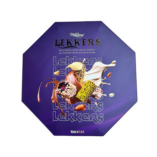 Mellsburry Lekkers Nuts Coated Wafer Chocolate 19x21g Mellsburry Lekkers Nuts Coated Wafer Chocolate 19x21g — premium quality