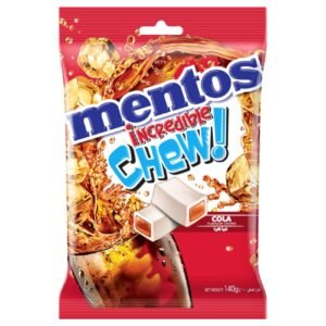 Mentos Cola Flavour Incredible Chew Bag, 140g – Wholesale & Export UAE - wholesale supplier | AgroFoods Global