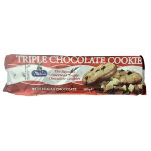 Merba Triple Chocolate Cookies with Belgian Chocolate, 180g – Wholesale & Export UAE - wholesale supplier | AgroFoods Global