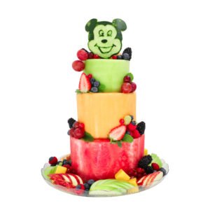Mickey Mouse Kids 3 Tier Melon Cake 33cm — premium quality