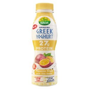 Nada Passion Fruit Chia Greek Yogurt Drink, 330ml wholesale UAE — bulk export supplier