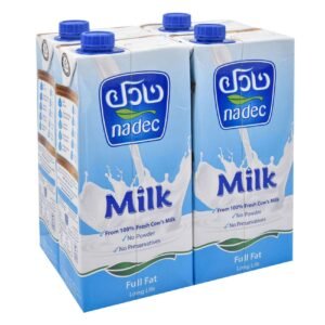 Nadec Uht Full Fat Long Life Milk 1L Pack of 4 – Wholesale & Export UAE - wholesale supplier | AgroFoods Global