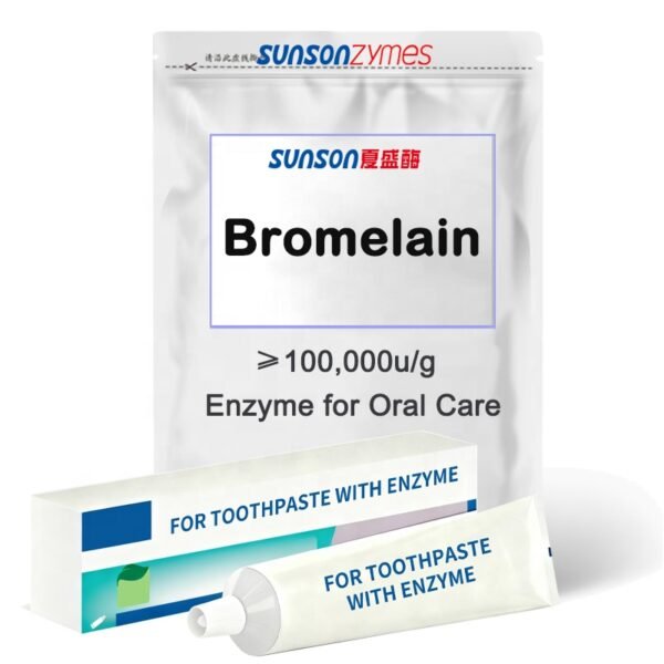 Natural Bromelain for Teeth Whitening Removes