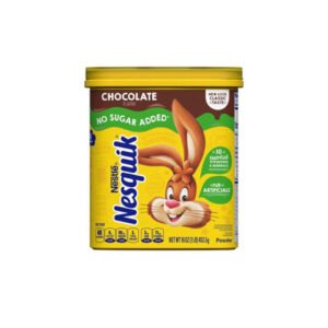 Nesquik Chocolate Powder No Added Sugar 453 5g — premium quality