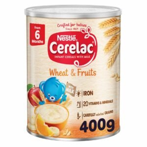 Nestle Cerelac Infant Cereal, Wheat and Fruits, from 6 Months, 400g – Wholesale & Export UAE - wholesale supplier | AgroFoods Global