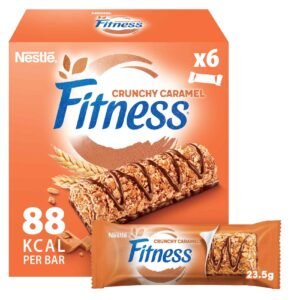 Nestle Fitness Caramel Cereal Bars, 23.5g, Pack of 6 – Wholesale & Export UAE - wholesale supplier | AgroFoods Global