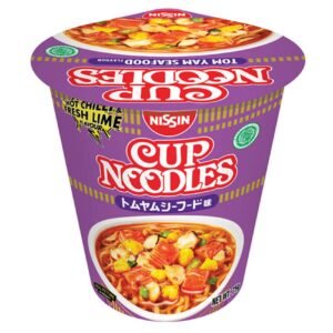 Nissin Tom Yum Seafood Flavour Cup Noodles, 66g – Wholesale & Export UAE - wholesale supplier | AgroFoods Global
