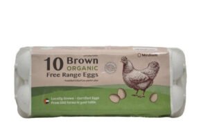 Organic Free Range Eggs 10 pcs — premium quality