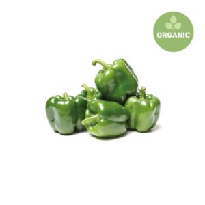 Organic Green Capsicum 500g — premium quality