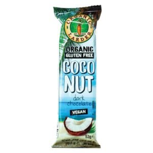 Organic Larder Gluten Free Coconut Dark Chocolate, 53g wholesale UAE — bulk export supplier