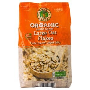 Organic Larder Large Oat Flakes, 500g – Wholesale & Export UAE - wholesale supplier | AgroFoods Global