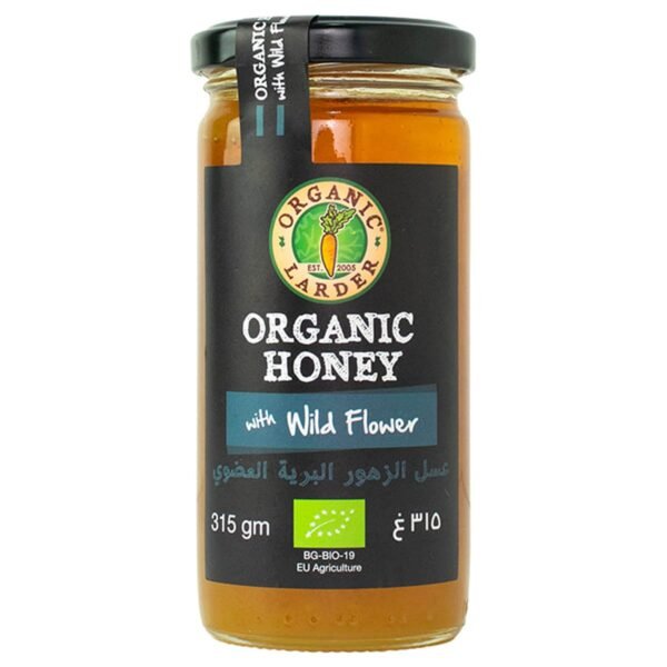 Organic Larder Organic Honey With Wildflower, 315g wholesale UAE — bulk export supplier