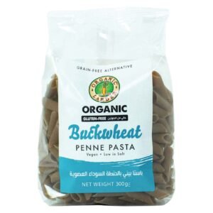 Organic Larder Vegan Buckwheat Penne Pasta, 300g wholesale UAE — bulk export supplier
