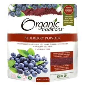 Organic Traditions Blueberry Powder 100g wholesale UAE — bulk export supplier