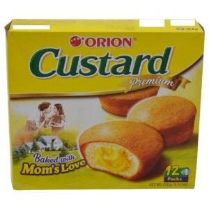 Orion Custard Premium Cream Filled Cake, 276g – Wholesale & Export UAE - wholesale supplier | AgroFoods Global