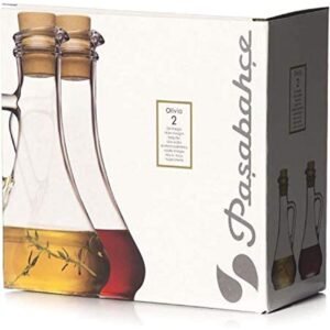 Pasabahce Olive Oil And Vinegar Bottle Clear 2 Pcs Set 260ml wholesale UAE — bulk export supplier
