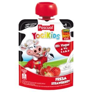 Pascual YogiKids Strawberry Plus Vitamin Yogurt Puree, 1 Year+, 80g – Wholesale & Export UAE - wholesale supplier | AgroFoods Global