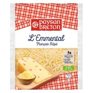 Paysan Breton Shredded Emmental Cheese, 350g – Wholesale & Export UAE - wholesale supplier | AgroFoods Global