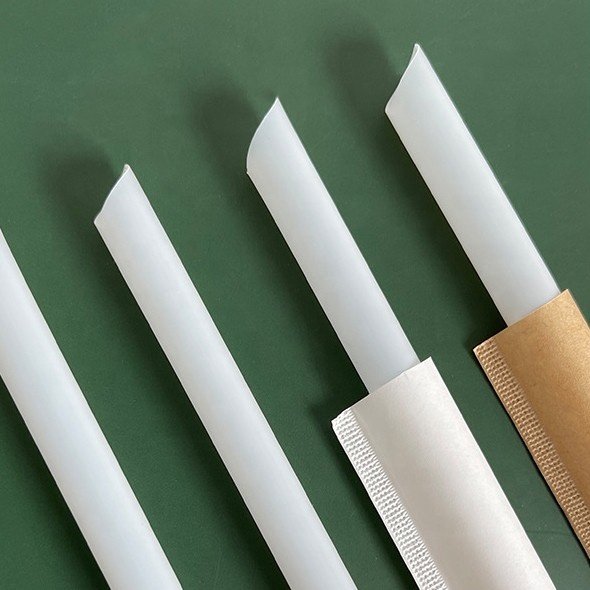 PLA Straight Drinking Straws Biodegradable