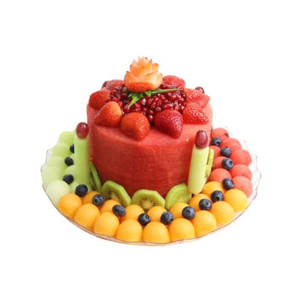Premium Single Tier Melon Cake 30cm Premium Single Tier Melon Cake 30cm — premium quality