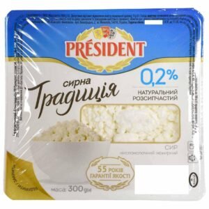 President Cottage Cheese 0.2%, 350g – Wholesale & Export UAE - wholesale supplier | AgroFoods Global