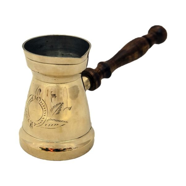 Raj Brass Turkish Coffee Pot Gold 10cm wholesale UAE — bulk export supplier