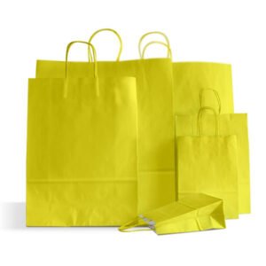 Recyclable Kraft Paper Shopping Gift Bag
