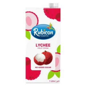 Rubicon No Sugar Added Exotic Lychee Fruit Juice, 1L – Wholesale & Export UAE - wholesale supplier | AgroFoods Global