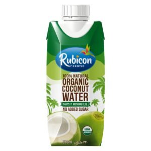 Rubicon No Sugar Added Exotic Natural Organic Coconut Water, 330ml – Wholesale & Export UAE - wholesale supplier | AgroFoods Global
