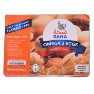 Saha Omega 3 Medium Eggs 6 PCS wholesale UAE — bulk export supplier