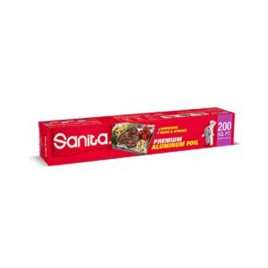Sanita Aluminium Foil Silver 200sqft – Wholesale & Export UAE - wholesale supplier | AgroFoods Global