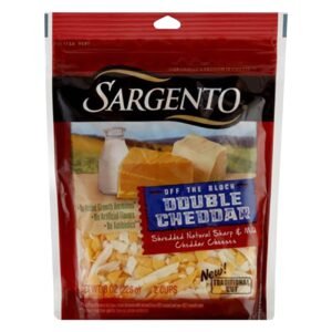 Sargento Artisan Blends Double Cheddar Shredded Cheese 226g wholesale UAE — bulk export supplier