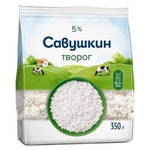 Savushkin Fat Free Cottage Cheese 350g – Wholesale & Export UAE - wholesale supplier | AgroFoods Global