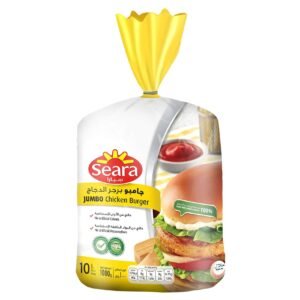 Seara Jumbo Chicken Burger, 1000g – Wholesale & Export UAE - wholesale supplier | AgroFoods Global