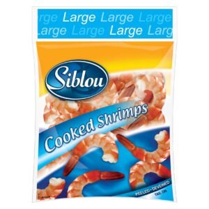 Siblou Large Cooked Shrimps, 400g wholesale UAE — bulk export supplier