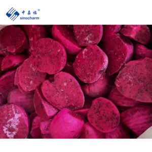 Sinocharm HALAL IQF Dragon Fruits Halves