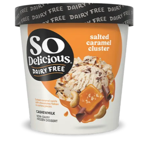 So Delicious Dairy Free Salted Caramel Cluster Cashewmilk Fr — premium quality