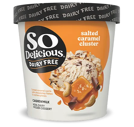So Delicious Dairy Free Salted Caramel Cluster Cashewmilk Fr So Delicious Dairy Free Salted Caramel Cluster Cashewmilk Fr — premium quality