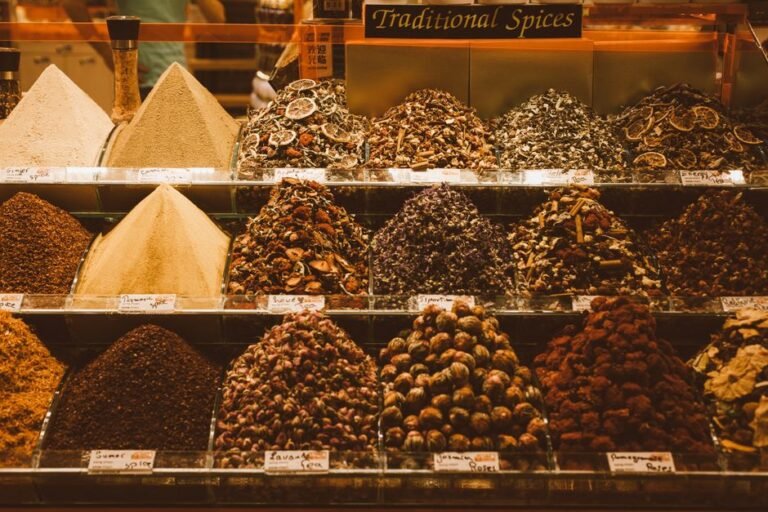 spices market — professional stock image