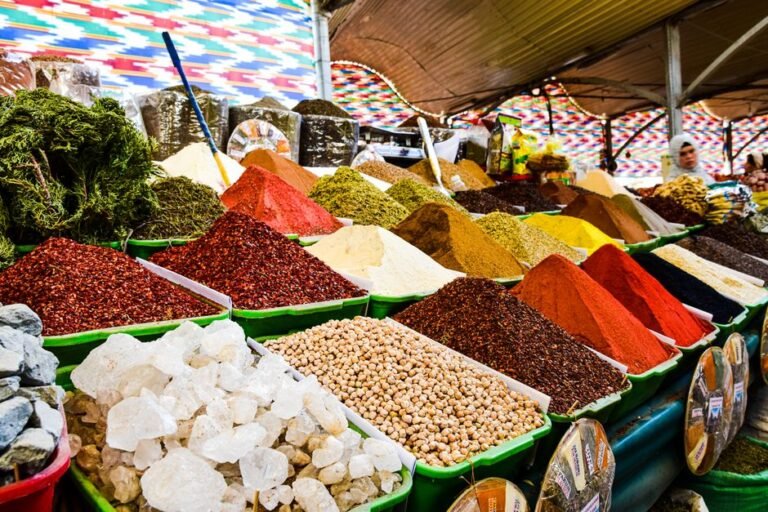 spices market — professional stock image