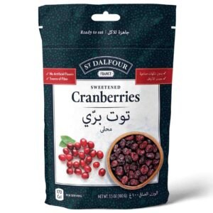St Dalfour Semi Dried Soft & Juicy Sweetened Cranberries, 100g wholesale UAE — bulk export supplier