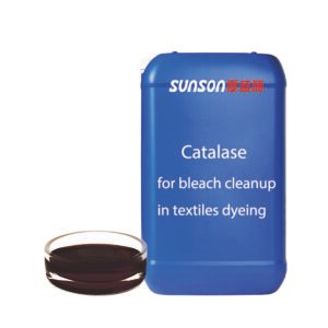 Sustainable Enzymatic Textile Auxiliary Agent Catalase
